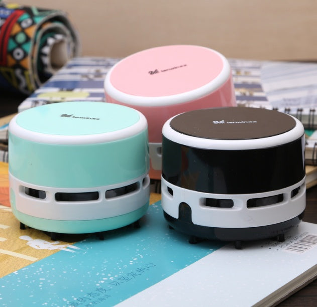 Mini vacuum cleaner cartoon home office car vacuum cleaner desktop dust removal